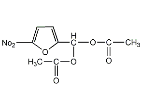 5-硝基-2-糠醛二酯結構式