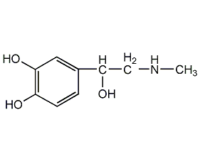 L-腎上腺素結構式